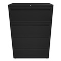  | HON H784.L.P Brigade 700 Series 36 in. x 18 in. x 52.5 in. 4-Drawer Lateral File - Black image number 2