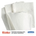  | WypAll KCC 35025 X50 12-1/2 in. x 10 in. 1/4 Fold Cloths - White (26/Pack, 32 Packs/Carton) image number 2