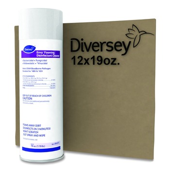 Diversey Care 19 oz. Aerosol Spray Envy Foaming Disinfectant Cleaner - Lavender Scent (12/Carton)