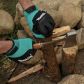 Makita T-04167 Open Cuff Flexible Protection Utility Work Gloves - Large image number 6