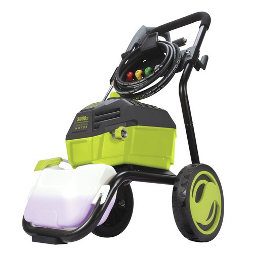 Pressure Washers | Sun Joe SPX4600 3000 PSI MAX 1.30 GPM High Performance Induction Motor Roll Cage Electric Pressure Washer image number 0