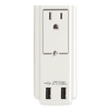 Office Jansan | Tripp Lite TLP606USB 6 Outlets / 2 USB 6 ft. Cord 990 Joules Protect It! Surge Protector - Gray image number 3