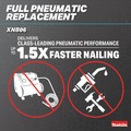 New Year New Savings! Save $25 off $150 | Makita XNB06Z 18V LXT Brushless Lithium-Ion 16-Gauge 2-1/2 in. Cordless Angled Finish Nailer (Tool Only) image number 6