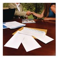 Envelopes & Mailers | Quality Park QUA69122B Redi-Strip 4.13 x 9.5 Commercial Flap Security Tinted Envelope - White (1,000/Carton) image number 2