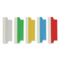 Office Jansan | Avery 16239 2 in. Wide 1/5-Cut Insertable Index Tabs with Printable Inserts - Assorted Colors (25/Pack) image number 2