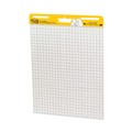 Office Jansan | Post-it Easel Pads Super Sticky 560 25 in. x 30 in. Quadrille Self Stick Easel Pads - White (2/Carton) image number 1