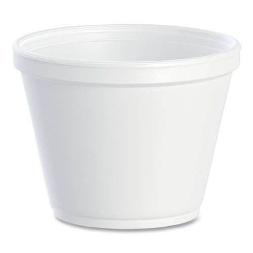 Just Launched | Dart 12SJ20 12 oz. Foam Food Containers - White (500/Carton) image number 0