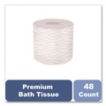 Cleaning & Janitorial Supplies | Tork 2465120 Premium 2-Ply Septic-Safe Bath Tissue - White (48/Carton) image number 3