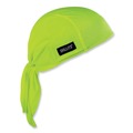Cooling Gear | Ergodyne 12476 Chill-Its 6615 One Size Fits Most High-Performance Bandana Doo Rag with Terry Cloth Sweatband - Lime image number 0