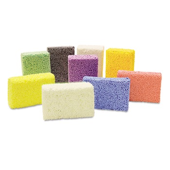 Creativity Street 36 Squishy Foam Blocks Classpack - 9 Assorted Colors