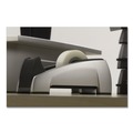 Fellowes Mfg Co. 8032701 Office Suites Desktop Tape Dispenser, 1-in Core, Plastic, Heavy Base, Black/silver image number 2