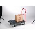 Utility Carts | Rubbermaid Commercial FG440300BLA 24 in. x 36 in. 1000 lbs. Capacity Heavy-Duty Platform Truck Cart - Black image number 2