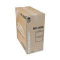 Food Service | Pactiv Corp. NC888 Newspring VERSAtainer 8.8 x 6 x 2.5 Base/Lid Combo Microwavable Containers - White/Clear (150/Carton) image number 2