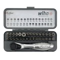Socket Sets | Wiha Tools 74958 32-Piece GoBox Security Bit Set with Mini Ratchet image number 1