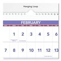  | AT-A-GLANCE PM14-28 15-Month: Dec 2025 to Feb 2027 24 in. x 12 in. Horizontal Orientation Deluxe 3-Month Reference Wall Calendar - White Sheets image number 1
