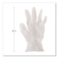New Year New Savings! Save $25 off $150 | Boardwalk BWK365SBX 2.6 mil 9.5 in. Long Powder-Free General Purpose Vinyl Gloves - Small, Clear (100/Box) image number 1
