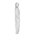 Bib Overalls | Ansell KCC 49117 A20 Elastic Back Cuff and Ankles Hooded Coveralls - Quadruple Extra Large, White (20/Carton) image number 1