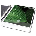 Office Jansan | Avery 27650 11 in. x 8.5 in. 3 in. Capacity 3 Rings Durable Non-View Binder with DuraHinge and Slant Rings - Black image number 4