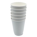 Cups and Lids | Boardwalk BWKDW12HCUP 12 oz Double-Walled Paper Hot Cups - White (500/Carton) image number 2