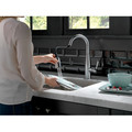 Bathroom Sink Faucets | Delta 9913-AR-DST Essa Single Handle Pull-Down Bar/Prep Faucet - Arctic Stainless image number 3