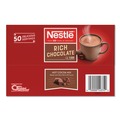 Office Jansan | Nestle 12098978 0.71 oz. Hot Cocoa Mix Packets - Rich Chocolate (50/Box, 6 Box/Carton) image number 3