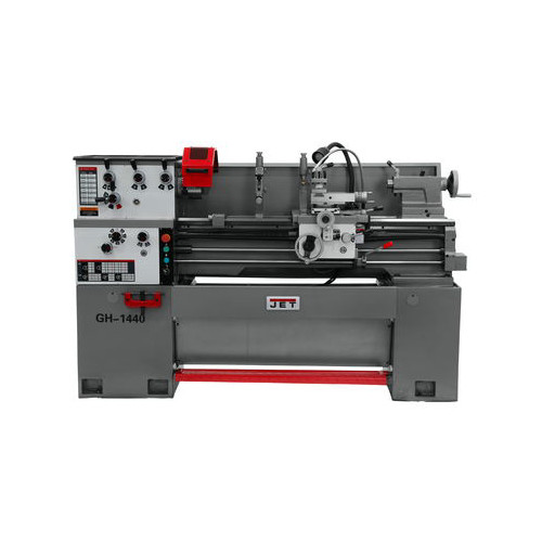 Metal Lathes | JET 323373 GH-1440-1 Lathe with Taper Attachment and Collet Closer image number 0