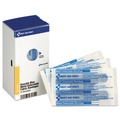 First Aid | First Aid Only FAE-3030 1 in. x 3 in. SmartCompliance Metal Detectable Knuckle Bandages - Blue image number 0