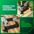 Metabo HPT Clearance | Metabo HPT N4004ABM 18-Gauge 1/4 in. Crown Flooring Stapler image number 8