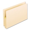 Office Jansan | Pendaflex 22823 5.25 in. Expansion Legal Size Drop Front Shelf File Pockets with Rip-Proof-Tape Gusset Top - Manila (10/Box) image number 1