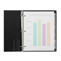 Office Jansan | Avery 11449 11 x 8.5 Print and Apply Index Maker Plastic Dividers with Printable Label Strip - Frosted Clear Tabs (5-Pieces/Set) image number 3