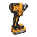 Combo Kits | Dewalt DCK274E2 20V MAX Brushless Lithium-Ion 1/2 in. Cordless Hammer Drill Driver and 1/4 in. Impact Driver Combo Kit with 2 POWERSTACK Batteries (1.7 Ah) image number 10