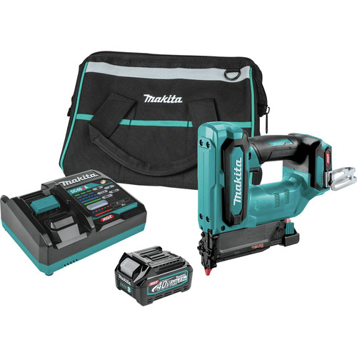 Specialty Nailers | Makita GTP01D1 40V max XGT Brushless Lithium-Ion 23 Gauge Cordless Pin Nailer Kit (2.5 Ah) image number 0