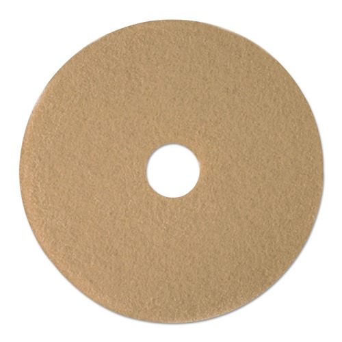 Just Launched | Boardwalk BWK4019ULT 19 in. dia. Burnishing Floor Pads - Tan (5/Carton) image number 0