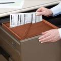 Office Jansan | Smead 70425 TUFF 1/21-Cut Tab Expanding Open-Top Stadium File - Letter, Redrope image number 4