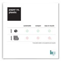 Storage Accessories | Elementree 01913 12 in. x 250 ft. Perforated Every 12 in. Bubble Paper - Kraft (250/Carton) image number 2