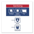 Cleaning Cloths | Tork 192196 13 in. x 21 in. Quat Friendly 1/4 Fold Foodservice Cloths - Blue (150/Carton) image number 7