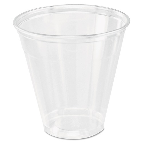  | Dart 5C 5 oz. PET Cups - Ultra Clear (100/Bag, 25 Bags/Carton) image number 0