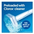 Drain Cleaning | Clorox 03191 ToiletWand Disposable Toilet Cleaning System with Handle/Caddy/Refills - White (6/Carton) image number 6