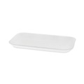  | Pactiv Corp. 0TF117S00000 8.3 in. x 4.8 in. x 0.65 in. #17 Supermarket Trays - White (1000/Carton) image number 1