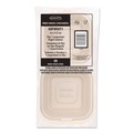 Food Trays, Containers, and Lids | Dart 60FBRHT1 6.12 in. x 5.87 in. x 3.1 in. ProPlanet Seal Compostable Molded Fiber Hinged Trays - Natural (500/Carton) image number 3