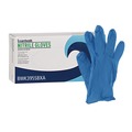 Disposable Gloves | Boardwalk 395SCTA Disposable Powder-Free Nitrile Gloves Small Blue 5 mil 100/Box 10 Boxes/Carton image number 1