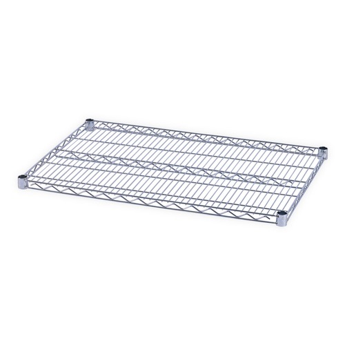 Office Jansan | Alera ALESW583624SR Industrial Wire Shelving 36 in. x 24 in. Extra Wire Shelves - Silver (2-Piece/Carton) image number 0