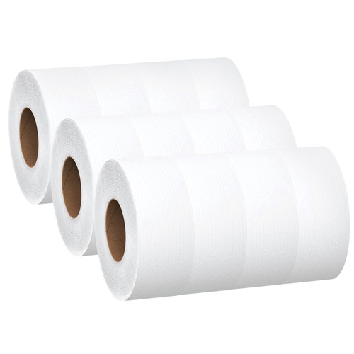 Cleaning & Janitorial Supplies | Scott 07223 Essential 3.55 in. x 2000 ft. Septic Safe JRT Jumbo Roll Bathroom Tissue - White (12 Rolls/Carton) image number 0