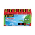 Tapes & Adhesives | Scotch 612-6P 0.75 in. x 75 ft. 1 in. Core Greener Tape - Transparent (6/Pack) image number 0