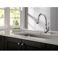 Delta 9178-DST Leland ShieldSpray Single Handle Pull-Down Kitchen Faucet - Chrome image number 4