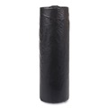 Trash Bags | Inteplast Group S334016K 33-Gallon 16 Microns 33 in. x 40 in. High-Density Interleaved Commercial Can Liners - Black (250-Piece/Carton) image number 1