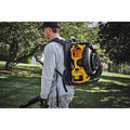 Backpack Blowers | Factory Reconditioned Dewalt DCBL590X1R 40V MAX XR Lithium-Ion Brushless Backpack Blower Kit image number 4