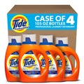 Cleaning & Janitorial Supplies | Tide Professional 80782106 105 oz Commercial HE Liquid Laundry Detergent (4/Carton) image number 0