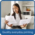 Cover & Cardstock | Universal UNV91200 8.5 in. x 11 in. 20 lbs. Bond Weight High-Bright Multipurpose Paper - White (10/Carton) image number 4