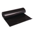 Trash Bags | Boardwalk X7658SKKK01 Reprocessed Resin Can Liners, 60 gal, 1.2 mil, 38 x 58, Black, 50 Rolls/Carton image number 1